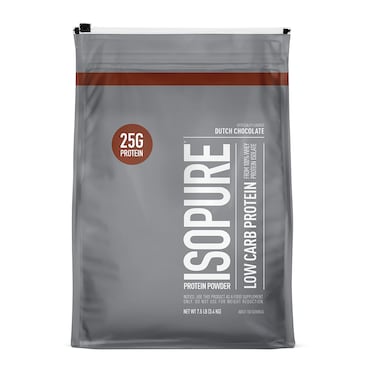 Nature's Best Isopure Low Carb Protein, Dutch Chocolate, 7.5 LB