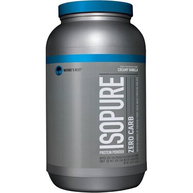 Nature's Best Isopure Zero Carb Protein Powder 100% Whey Vanilla 1.36Kg