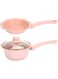 ZHXH Mini Frying Pan, and Sturdy Baby Food Cooking Pan, Non‑stick Milk Pan, Cookware, High‑quality Aluminum, for Boiled Milk Omelettes Soups Baby Food