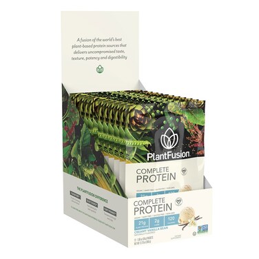 PlantFusion Complete Plant Protein Powder Creamy Vanilla Bean 30g 12's