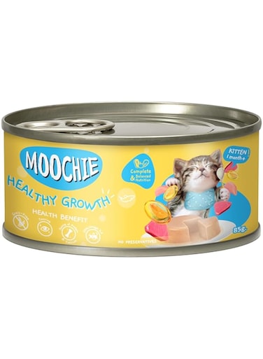 Moochie Kitten Mousse Tuna &amp; Chicken Recipe (Pack of 12)85G Can