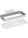Attach A Trash The Hanging Trash Bag Holder, White, W 26.4 x H 14.2 x L 5.4 cm