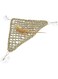 THE WHITE SHOP Bearded Dragon Hammock Reptile Lounger for Chameleon, Lizards, Gecko, Snakes, Lguana Reptiles, Geckos (Triangle 17'' x 12.5'')
