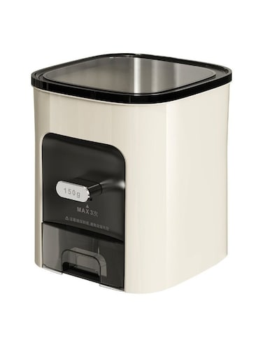 HOME Florian Rice Container 6Kg 28x24.6x28.3cm Airtight Grain Storage