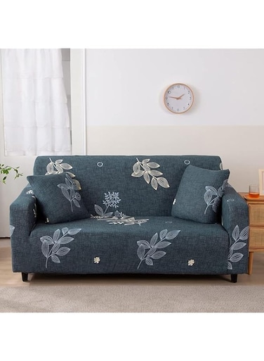 GHAKKE Waterproof Stretch Sofa Cover Fashion Printing All Inclusive Stretch Sofa Cover Sofa Cover Washable Non-slip Stretch with One Pillowcase (single seats)