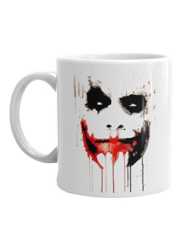 Printed Mug White/Black/Red