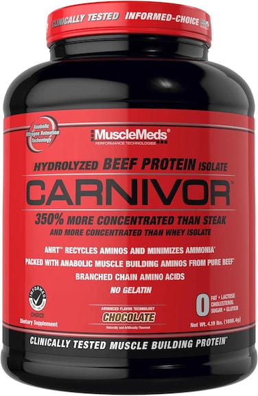 MuscleMeds Carnivor, Chocolate, 4 lbs., HALAL