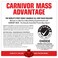 Musclemeds Carnivor Mass Chocolate Fudge، 10.4 رطل.
