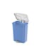 17L Step-On Waste Bin With Pedal Sky Blue Sky Blue 17.0Liters