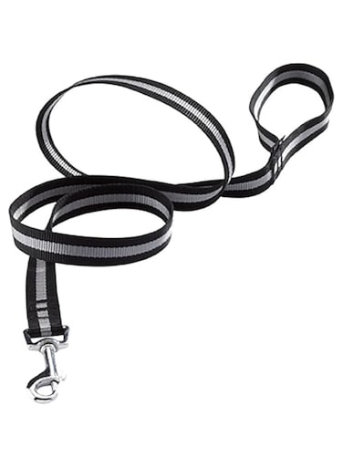 Bobby Arlequin Leash, Size 25, Black