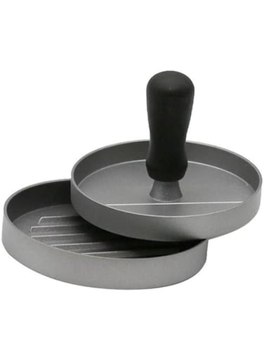 Dubai Gallery Hamburger Grill Burger Press Patty Maker Mould Grey 11.5Cm