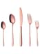 THE WHITE SHOP Silverware Set, Stainless Steel Silverware Flatware 30-Piece Cutlery Set, Utensils Service for 5 Include Mirror Polished Knife/Fork/Spoon, Dishwasher Safe