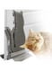 Akooya Cat Self Groomer, Pink New Cat Arch Self Groomer Massager Tool, For Clean Pet and Massage Body-Coffee