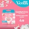 Gillette Venus Comfortglide Spa Breeze WoMen's Razor Blade Refills Pink 4 PCS