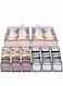 Underwear Drawer Organizer, Foldable Storage Divider Boxes Includes Cell Collapsible Closet Compartments for Socks Bras Ties Lingerie 8Pcs, Black