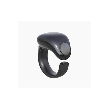 Smart Tasbih Counter Ring &ndash; Digital Zikr Ring w/ OLED Display, App, Magnetic Charging, 22mm