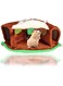 Hamster Tunnel House, Washable Small Animal Hideout Warm Tube Bed Toys for Hamster Gerbil Mouse Squirrel