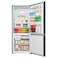 Hisense 417 Liter Bottom Mount Refrigerator Freezer, Inverter Compressor, Color Black Model &ndash; RB15N6FBX1