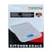 Digital Kitchen Scale with Stainless Steel Platform, 5kg/1g Precision, and Backlit LCD Display

