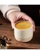 Style Handmade Ceramic Coffee Cup - 180ml Middle Eastern Traditional Tea Mug - Heat Resistant Arabic Coffee Cup for Home &amp; Hospitality - Ideal Gift