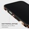 Mobcos iPhone 17 Pro Mocha Premium Case Compatible with Hybrid Dual-Layer Hard Shell + Silicone Protection - Scratch-Resistant Shockproof Mobile Cover