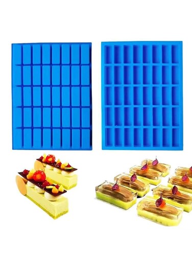 Cavity Mini Silicone Protein Bars Mold Rectangle Granola Bar Baking Tool Mould Silicone Chocolate Mold French Dessert Tool