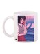 Cartoon Printed Coffee Mug White/Red/Blue