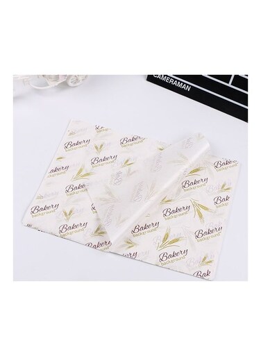 English Cake Greaseproof Baking Paper Multicolour