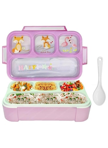 AE Lunch Box Pink -Proof Lunch Box(1 Pieces)
