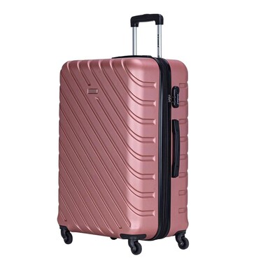 STARGOLD Single Luggage, ABS Hard Shell Suitcase With Expandable Zipper, 360&deg; Spinner Wheels, Number Lock, Lightweight Trolley Travel Bag 32 Inch