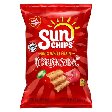 Sunchips Garden Salsa Flavoured Whole Grain Snacks, 184.2g