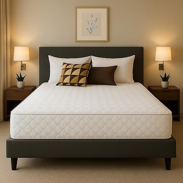 Home Mart Outlet Ortho Plus Premium Medical Mattress 15 cm for Back Support with Enhanced Spinal Alignment and a 2-Year Warranty for Long-Lasting Comfort Double - L190 x W120 cm