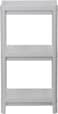 Inochi Tokyo 3-Tier Multi-Purpose Storage Shelf, Size 37x 23x70cm, PP Safe, Multi-Purpose Usage For Laundry, Bathroom, Kitchen, Office, Living Room, Classroom, Garage, Pantry And More, Grey