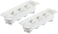 Inochi Kari 4 Slot Sphere Ice Tray, Ice Balls Maker, 5cm Diameter, With Antibacterial Additives (Ag+), BPA Free, Pearl White, Set Of 2 Pcs