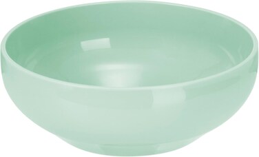 Inochi Amori Large Feeding Bowl 850ml, Dinnerware Bowls Round For Toddlers And Kids, Reusable Odorless BPA Free, Dishwasher &amp; Microwave Safe, Made In Vietnam, Weaning Utensils, Tea Green-Matcha