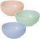 Inochi Amori Small Feeding Bowl 415ml, Set Of 3 Pcs Dinnerware Bowls Round For Toddlers &amp; Kids, Reusable Odorless BPA Free, Dishwasher &amp; Microwave Safe, Made In Vietnam, Weaning Utensils