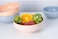 Inochi Amori Large Feeding Bowl 850ml, Set Of 3 Pcs, Dinnerware Bowls Round For Toddlers And Kids, Reusable Odorless BPA Free, Dishwasher &amp; Microwave Safe, Made In Vietnam, Weaning Utensils