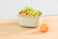 Inochi Yoko 2in1 Square Colander &amp; Bowl Set 27cm Food Strainers   Kitchen Strainer   2 In 1 Detachable Multi Function Mixing Bowl   For Fruits and Vegetable Cleaning and Storage - Avocado Green