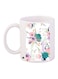 Flower Printed Coffee Mug White/Blue/Pink