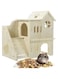 YARNOW 1 Set Adorable Hamster Hideout Cage Hamster House Hamster Accessory Delicate Hamster Hideout Delicate Rat Hideout Hamster Hut Hamster Cage Rat House Hamster Houses Chinchilla Toys