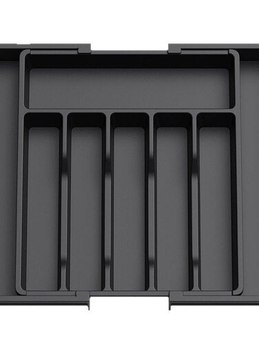 Drawer Utensil Organizer, Food-Grade PP Material with 8 Compartments, Multi-Scene Use for Kitchen/Bathroom, Easy to Clean (Top Choice for Middle East Home Storage)