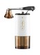 Adjustable Mini Manual Ceramic Coffee Grinder White/Brown 150ml