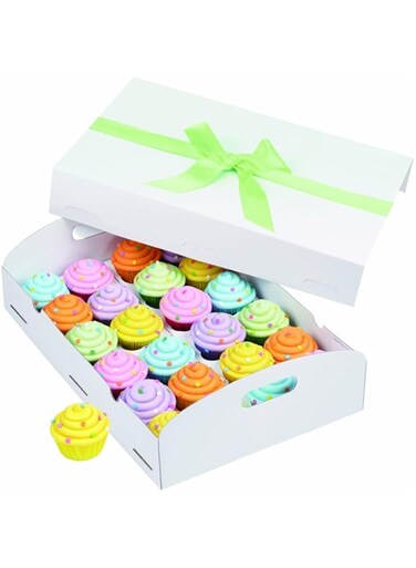 Wilton White Folding Tray Cupcake Box