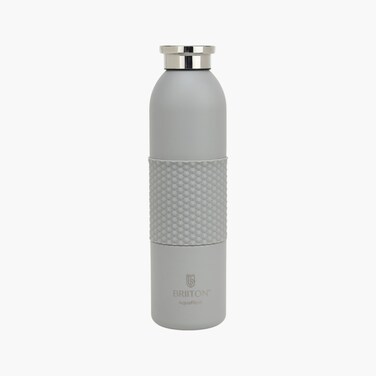 Insulated Stainless Steel Water Bottle - Grey - 620 ml