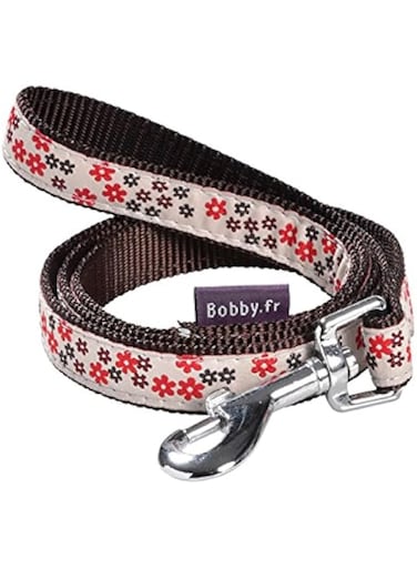 Bobby Flower Dog Leash, Size 20, Pink