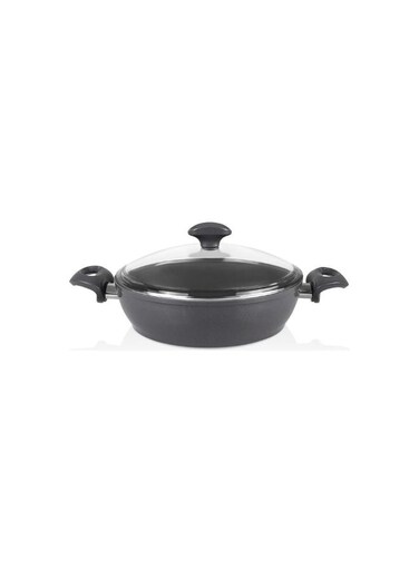 Falez Serafit Ceramic 24cm Shallow Casserole Elegant Ceramic Cookware for Daily Use