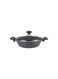 Falez Serafit Ceramic 24cm Shallow Casserole Elegant Ceramic Cookware for Daily Use