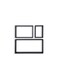Home Brooke 3-Piece Cube Shelves - Black