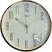 Ajanta 2757 Plastic Abstract Round Wall Clock &ndash; White   30.3 cm x 30.3 cm x 4.5 cm   Silent Sweep Mechanism   Modern Abstract Design   Battery Operated