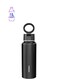 Water Bottle with Magnetic Mount 1L / Magsafe / Stable / Double Wall / Keeps Cold and Warm / with Straw / Bottle for Gym/ Workout/Outdoor/Camping &amp; Hiking - Black